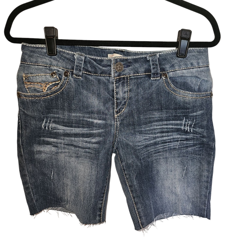 Women's Blue Denim Shorts